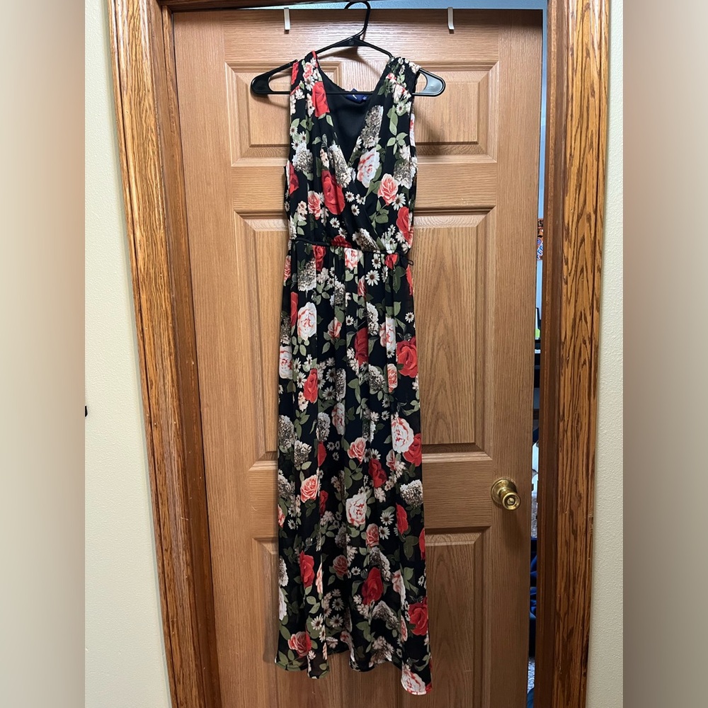 Disney Black and Red Halter Maxi Sundress